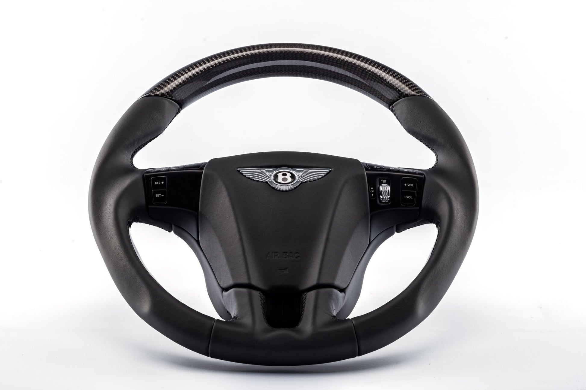 Bentley GT Speed | Bentayga 3 Spoke OEM Upgraded Customized Steering Wheel-C-Dub Tech