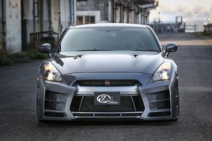 Kuhl Front Diffuser (High Grade) for 2009-16 Nissan GT-R [R35]
