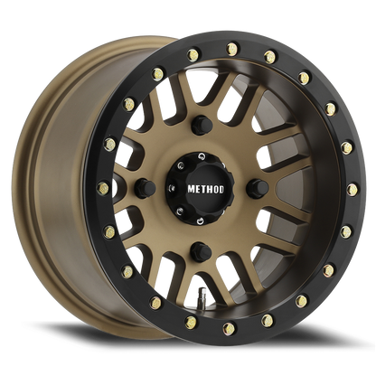 METHOD WHEELS METHOD MR406 METHOD BRONZE W/MATTE BLACK