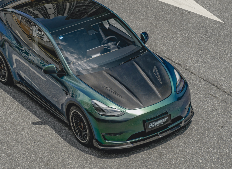 CMST Tuning Carbon Fiber Hood Ver.2 for Tesla Model Y