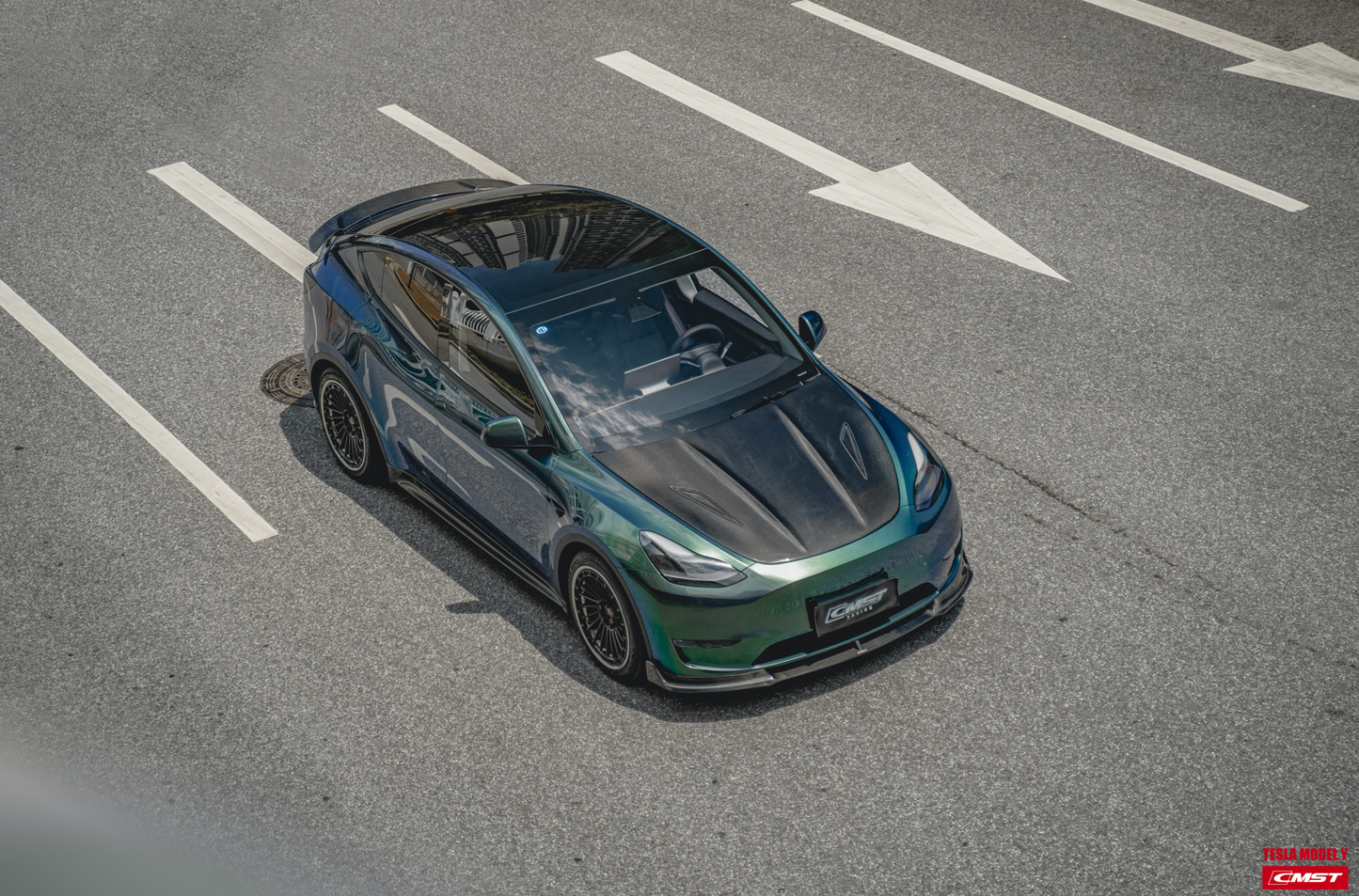 CMST Tuning Carbon Fiber Hood Ver.2 for Tesla Model Y