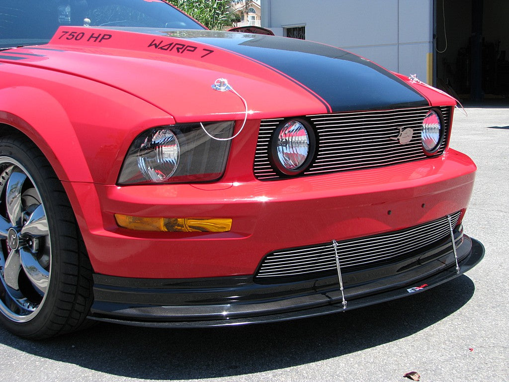 APR Performance Carbon Fiber Wind Splitter With Rods - CW-204597-C-Dub Tech