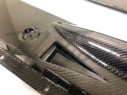 N-Tune Spec OEM Rear Bumper Diffuser Under Tray (CF): 2012-2020 Nissan R35 GTR