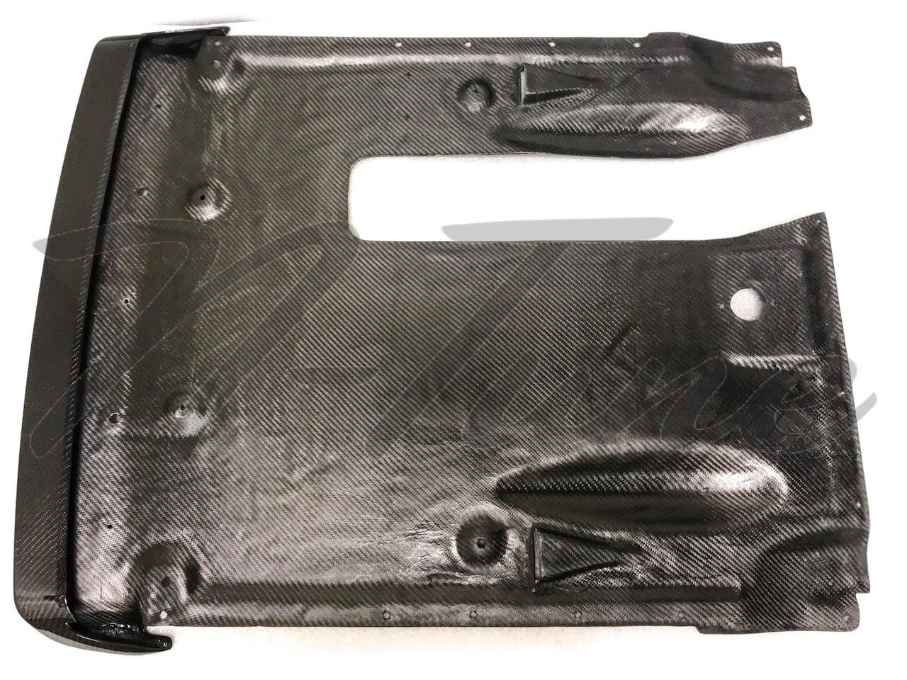 N-Tune Spec OEM Rear Bumper Diffuser Under Tray (CF): 2012-2020 Nissan R35 GTR