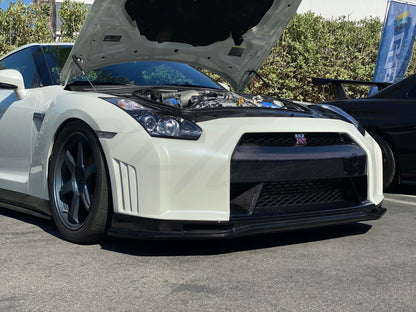 N-Tune Front Bumper (FRP/CF): 2009-2011 NISSAN R35 GTR (DRL Delete)