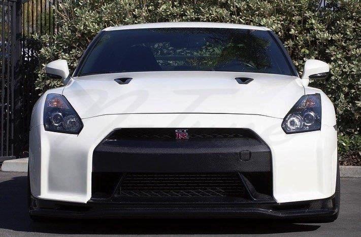 N-Tune Front Bumper (FRP/CF): 2009-2011 NISSAN R35 GTR (DRL Delete)