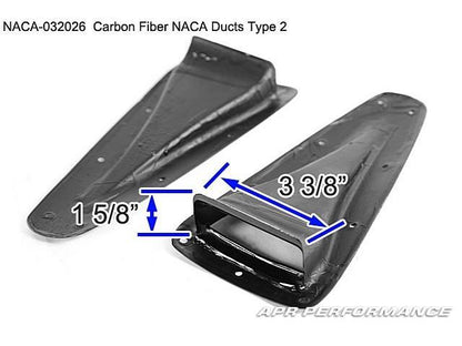 APR Performance NACA Duct Type 2 - NACA-032026-C-Dub Tech
