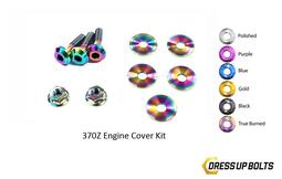 Dress Up Bolts Titanium Dress Up Bolts Engine Cover Kit For Nissan 370Z Z34
