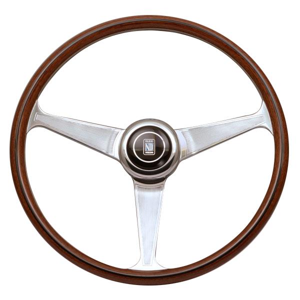 Nardi Classic Anni 60 Wood - 390mm (Mahogany Wood w/ Glossy Spokes)