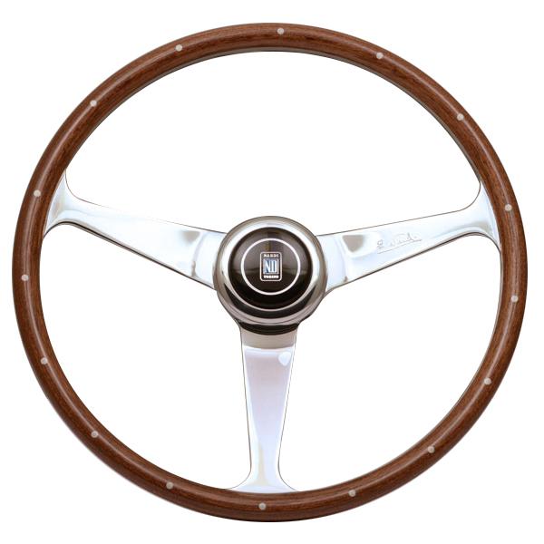 Nardi Classic Anni 50 Wood - 390mm (Mahogany Wood / Glossy Spokes)