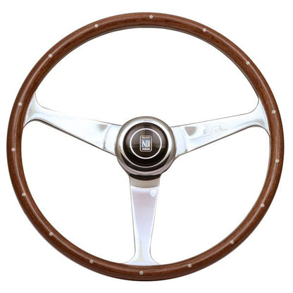 Nardi Classic Anni 50 Wood - 390mm (Mahogany Wood / Glossy Spokes)