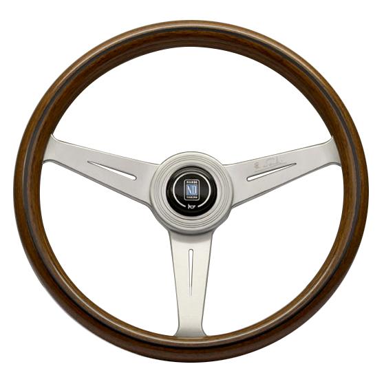 Nardi Classic - 360mm (Mahogany Wood w/ Satin Spokes)
