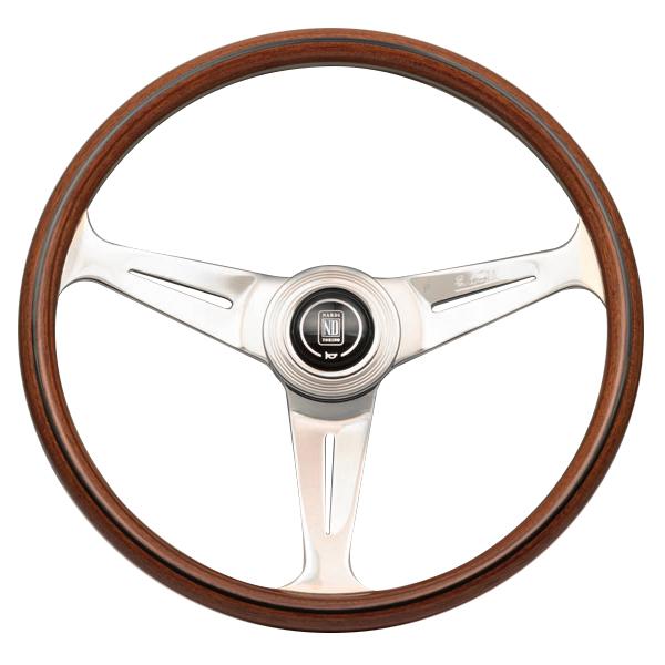 Nardi Classic - 390mm (Wood Finish w/ Glossy Spokes)