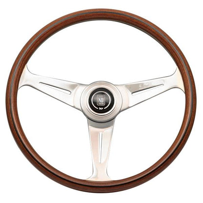Nardi Classic - 390mm (Wood Finish w/ Glossy Spokes)