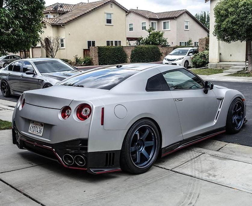 N-Tune Rear Bumper Kit (FRP):2009-2020 NISSAN R35 GTR