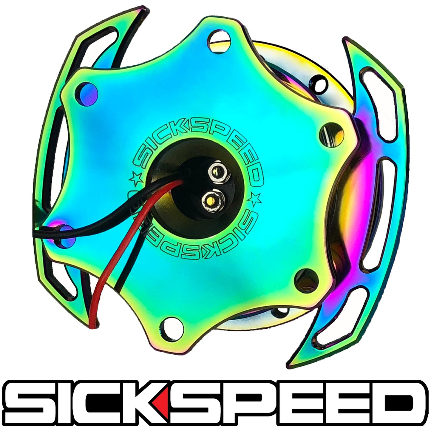 SICKSPEED ZERO-PLAY STEERING WHEEL QUICK RELEASE HUB