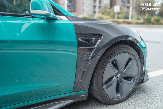 CMST Tuning Carbon Fiber Front Fender Replacement for Tesla Model 3