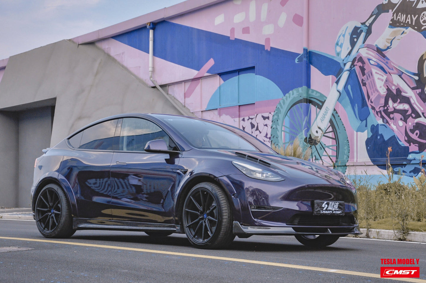 CMST Tuning Carbon Fiber Package Style A for Tesla Model Y
