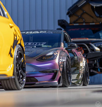 CMST Tuning Carbon Fiber Hood Clearview Glass Transparent for Tesla Model 3