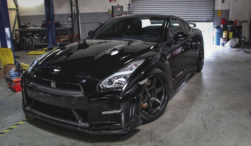 N-Tune Front Bumper (FRP):2009-2016 NISSAN GTR R35