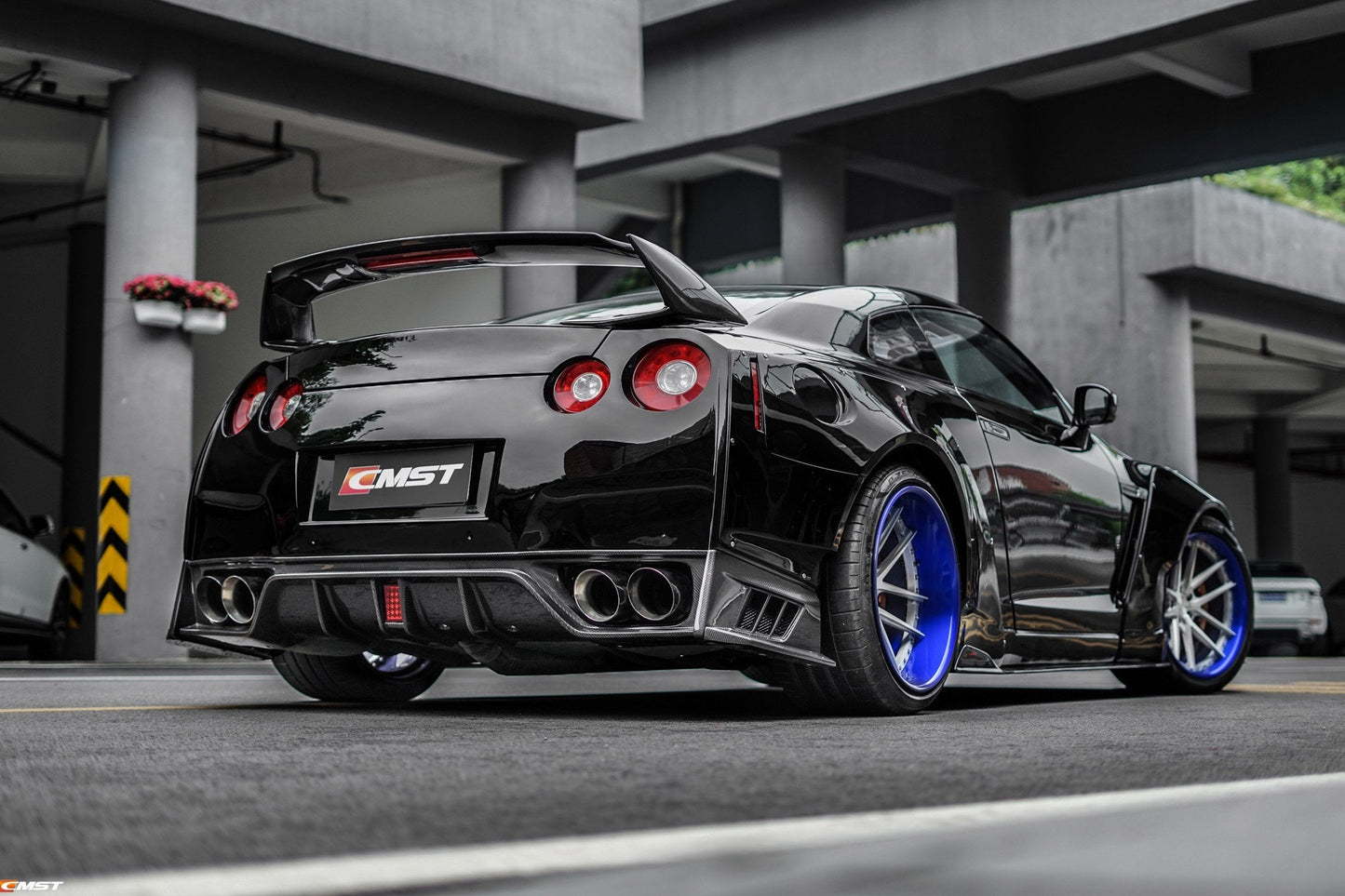 CMST Tuning  Facelift Conversion Partial Carbon Fiber Full Body Kit for Nissan GTR GT-R R35 2008-2016