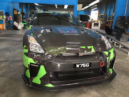 CMST Tuning  Facelift Conversion Partial Carbon Fiber Full Body Kit for Nissan GTR GT-R R35 2008-2016