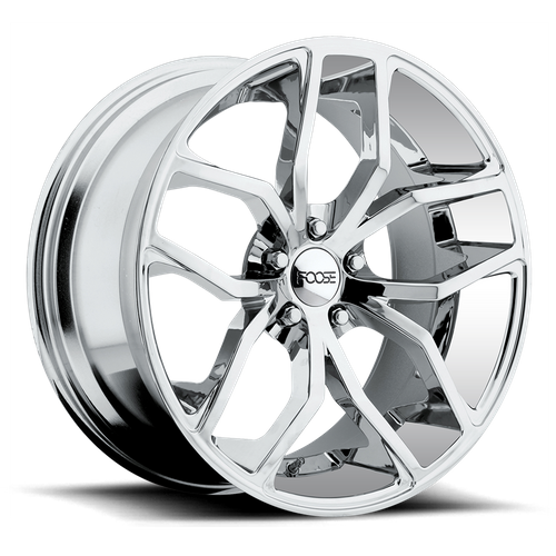 Foose F148 Outcast Wheel, 20x8.5 +35 Offset 5x120, Chrome Plated - F148208521+35
