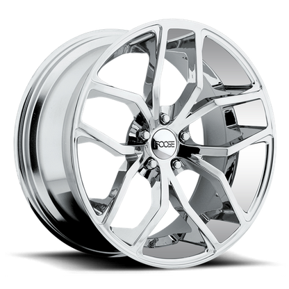 Foose F148 Outcast Wheel, 20x8.5 +35 Offset 5x120, Chrome Plated - F148208521+35