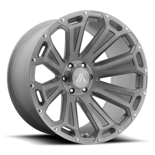 Asanti Ab813 Cleaver Wheel, 22x10.0 -12 Offset 6x135, Titanium Brushed - AB813-221063TB12N-C-Dub Tech