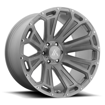Asanti Ab813 Cleaver Wheel, 22x12.0 -40 Offset 5x127, Titanium Brushed - AB813-221250TB40N-C-Dub Tech