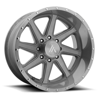 Asanti AB814 20X12 6X5.5 TITAN-BRUSH -40MM - AB814-201261TB40NR-C-Dub Tech