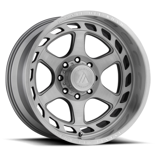 Asanti Ab816 Anvil Wheel, 20x10.0 -18 Offset 8x165.1, Titanium Brushed - AB816-201080TB18N-C-Dub Tech