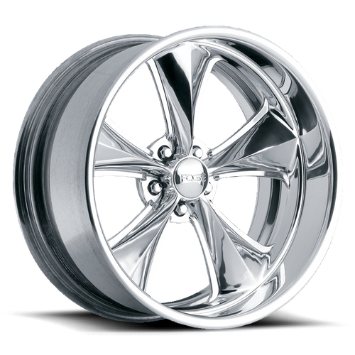 Foose F201 Nitrous Wheel, 20x10.0 +0 Offset 5x120.65, High Luster Polished - F20120006155