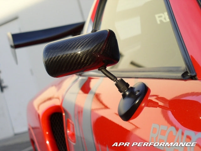 APR Performance Formula 3 Carbon Fiber Mirror/Black - CB-320002B-C-Dub Tech