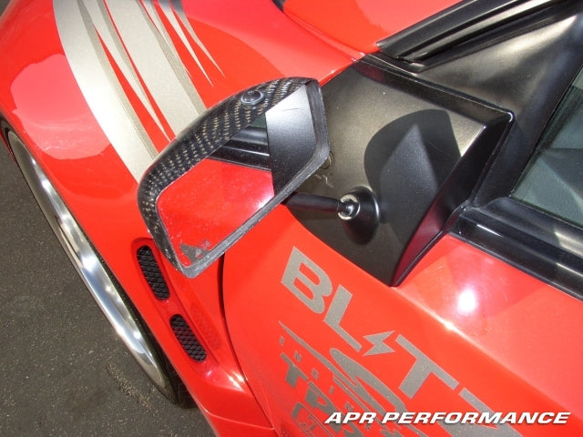 APR Performance Formula 3 Carbon Fiber Mirror/Black - CB-300002B-C-Dub Tech