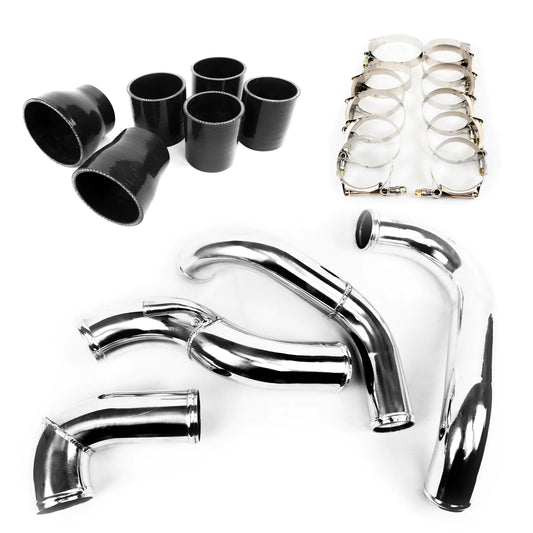 ISR Performance Intercooler Piping Kit Only - Nissan RB25DET Swapped S13/14 - IS-RB25ICPIPEKIT