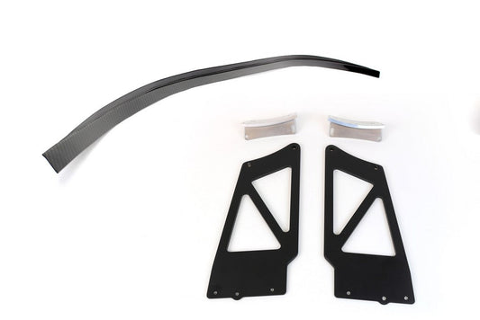 APR Performance Porsche Cayman GT4 Wing Extension Kit W/Carbon Gurney Flap - AA-545052