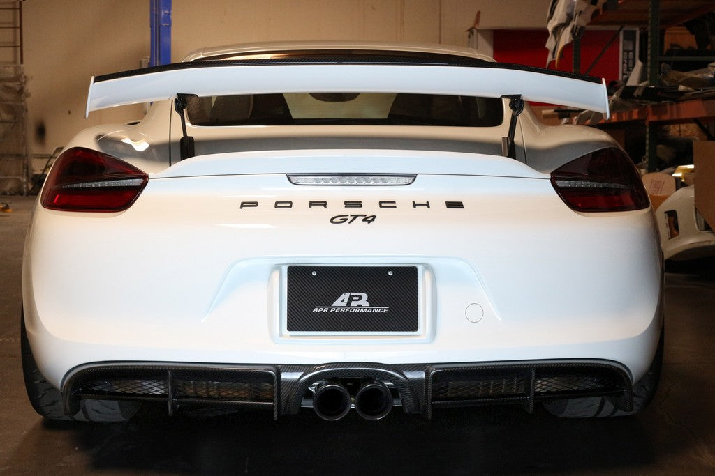 APR Performance Carbon Fiber Rear Valance - AB-545050-C-Dub Tech