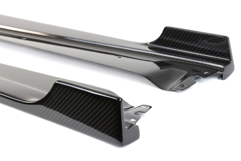 APR Performance Carbon Fiber Side Rocker Extensions Porsche Cayman GT4 - FS-545052-C-Dub Tech