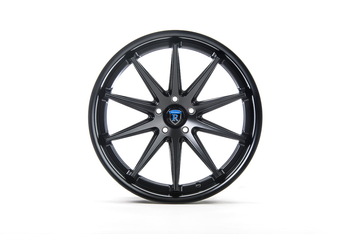 Rohana RC10 Wheel, 22X10.5, 5-120, +20, Matte Black - RC10221055120MB20