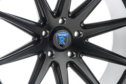 Rohana RC10 Wheel, 19X8.5, 5-120, +33, Matte Black - RC1019855120MB33