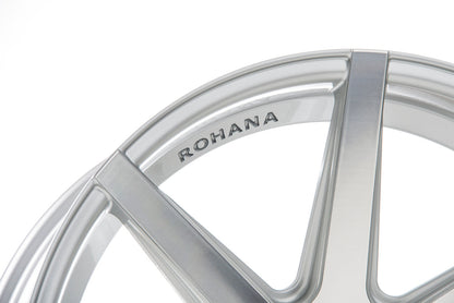 Rohana RC7 Wheel, 20X11, 5-112, +28, Machine Silver - RC720115112MS28