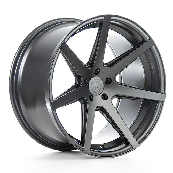 Rohana RC7 Wheel, 20X11, 5-112, +28, Matte Graphite - RC720115112MG28