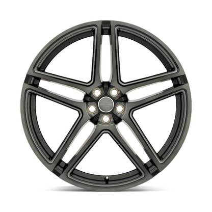 REDBOURNE CROWN MATTE BLACK W/ MACHINED FACE & MILLED SPOKE