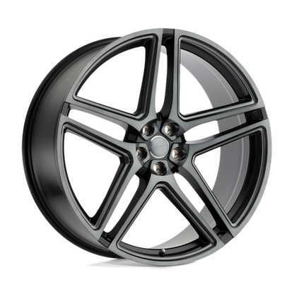 REDBOURNE CROWN MATTE BLACK W/ MACHINED FACE & MILLED SPOKE