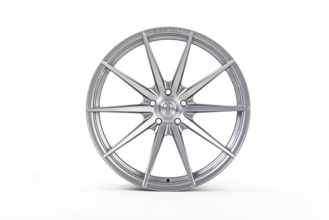 Rohana RFX1 Wheel, 20X12, 5-130, +45, Brushed Titanium - RFX120125130BT45