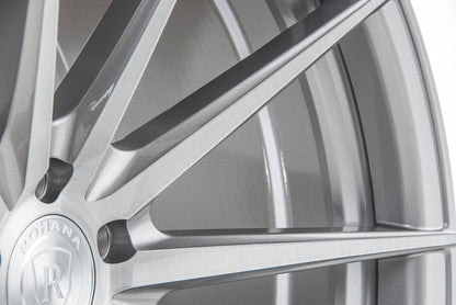 Rohana RFX1 Wheel, 20X9, 5-130, +45, Brushed Titanium - RFX12095130BT45