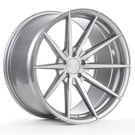 Rohana RFX1 Wheel, 20X12, 5-130, +45, Brushed Titanium - RFX120125130BT45