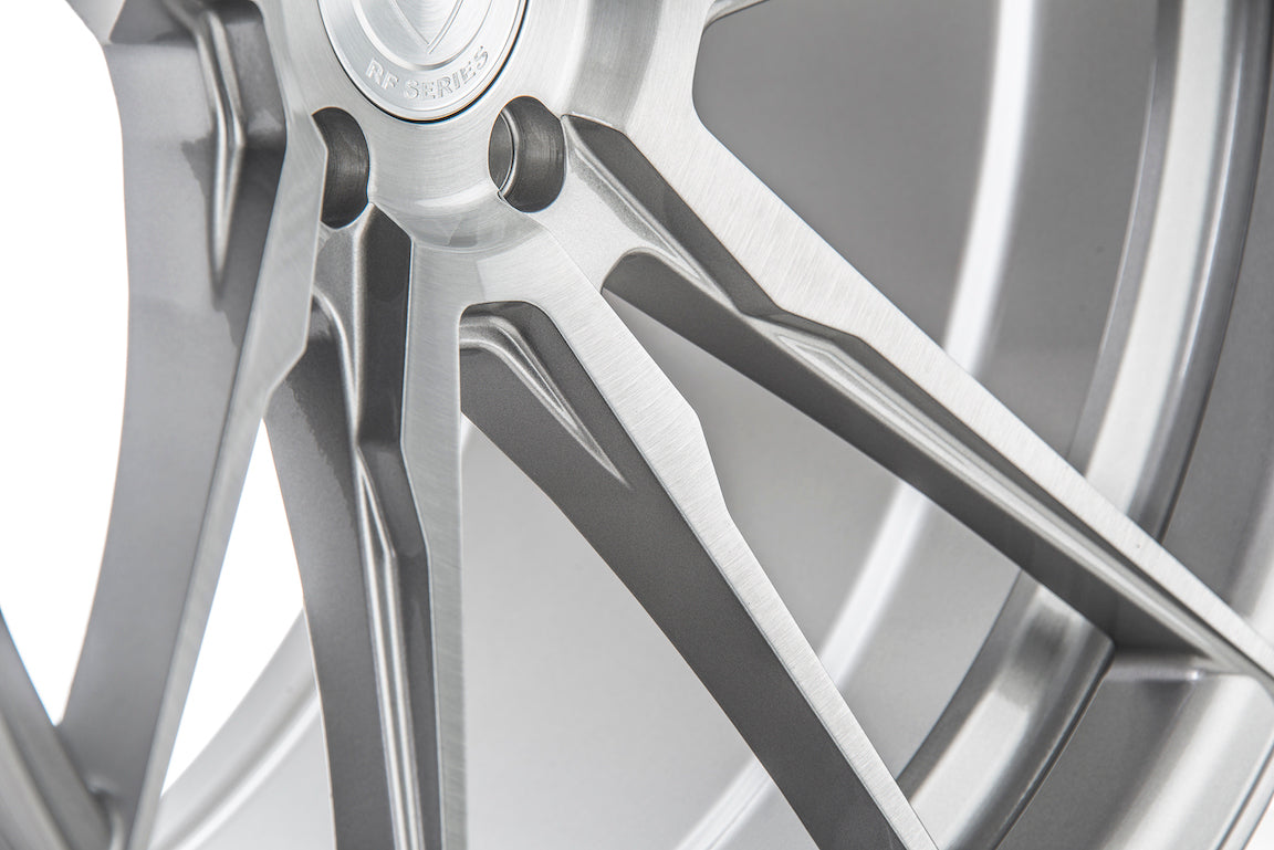 Rohana RFX2 Wheel, 20X12, 5-120, +65, Brushed Titanium - RFX220125120BT65M