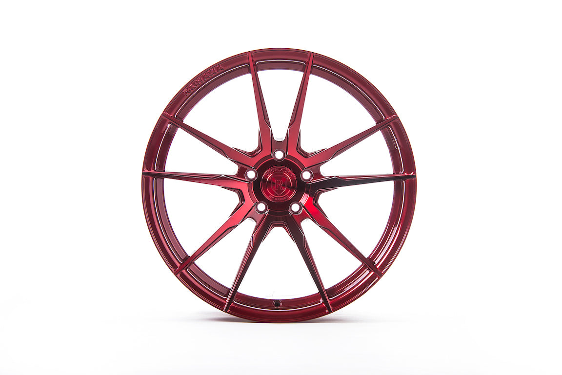 Rohana RFX2 Wheel, 20X11, 5-114.3, +25, Gloss Red - RFX220115114R25D